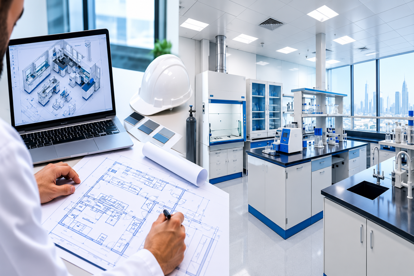 Laboratory design planning and setup