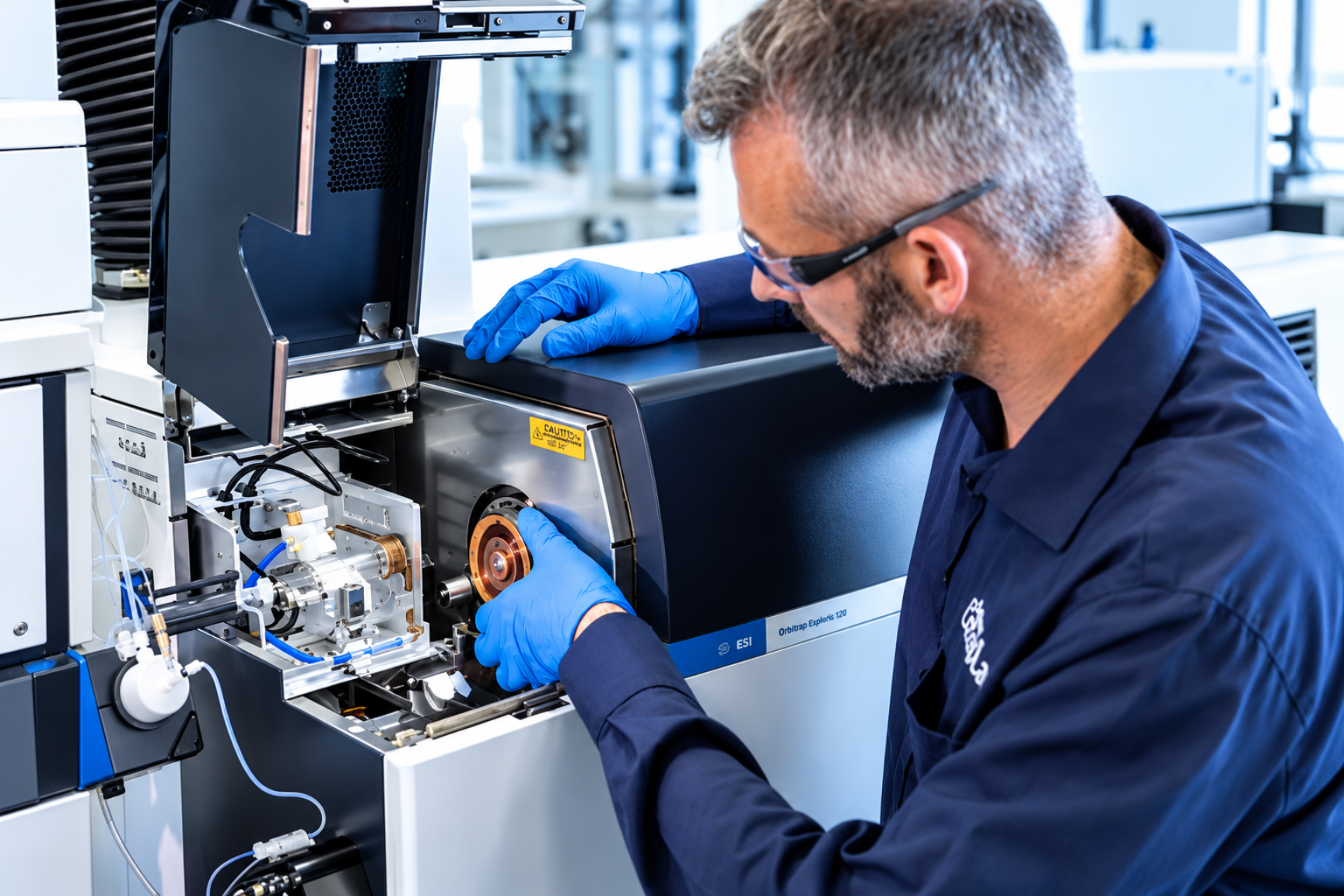 Laboratory instrument preventive maintenance and repair